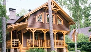 Строительство двухэтажного деревянного дома в таре - Строй-Тар от 133445 рублей