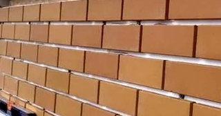 Фасады домов из кирпича в таре: качественная кладка от 1130 рублей